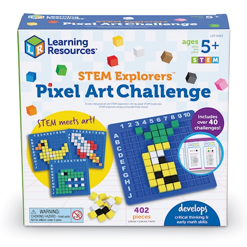 STEM Explorers Pixel Art Challenge